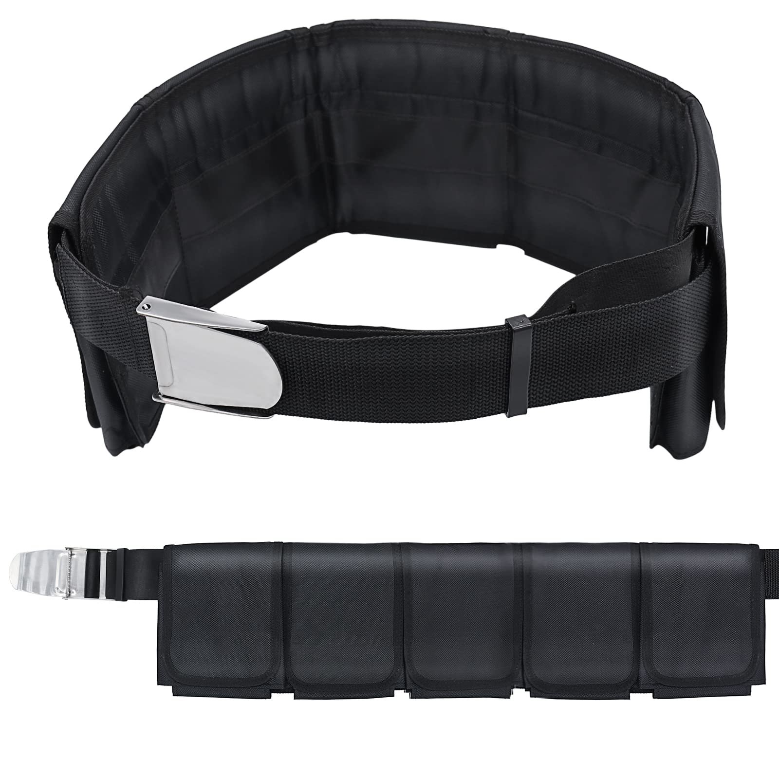 71KMQohtRXL Diving Weight Belt With 5 Pockets - Image 1