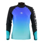AquaLung Frozen Blue Rash Guard Men