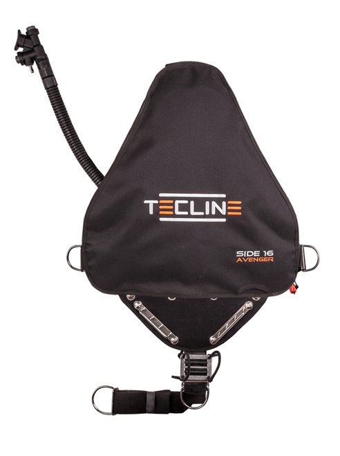 sidemount-bcd-side-16-avenger-16-kg-buoyancy Side Mount BCD SIDE 16 Avenger, black - 16 kg buoyancy - Image 1